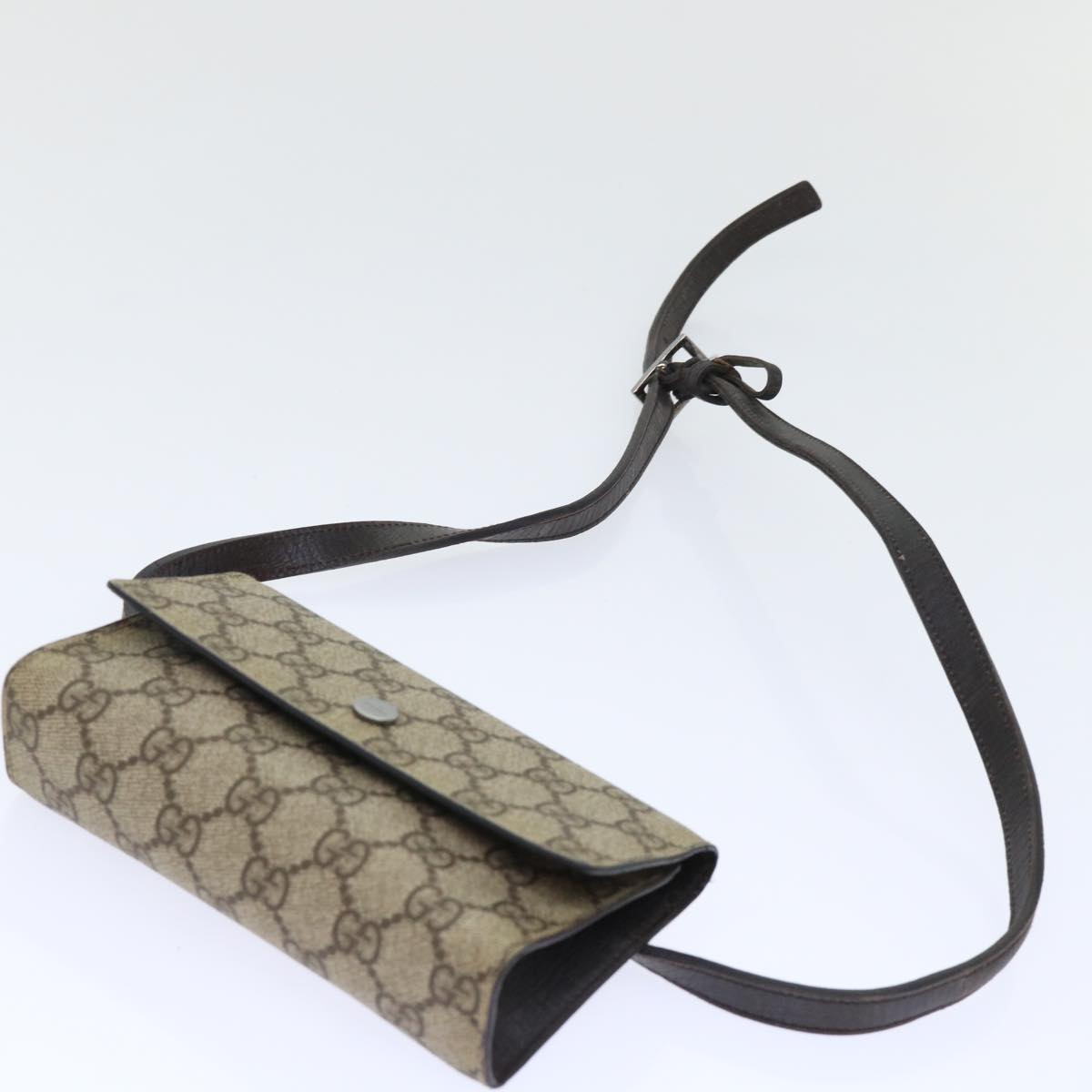 GUCCI GG Canvas Waist bag Beige 28566 ep1406