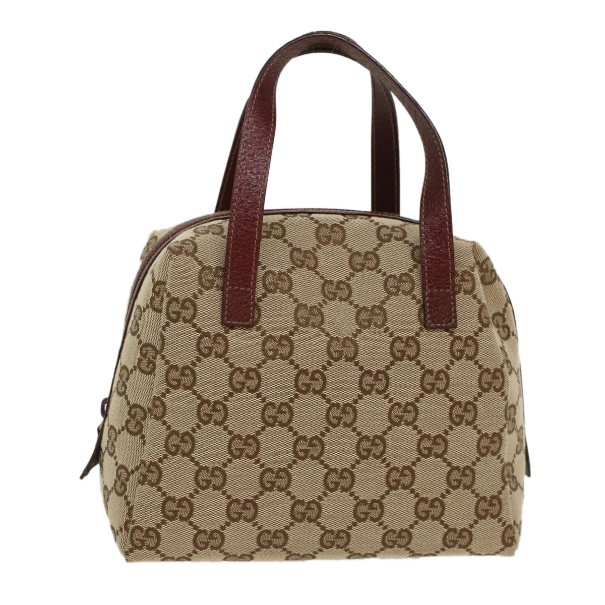 GUCCI GG Canvas Hand Bag Beige 124542 ep1411