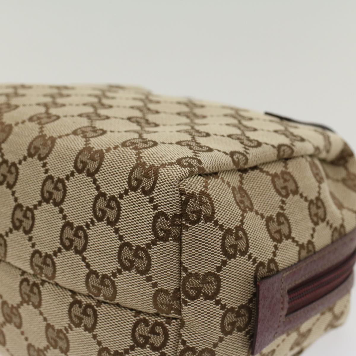 GUCCI GG Canvas Hand Bag Beige 124542 ep1411