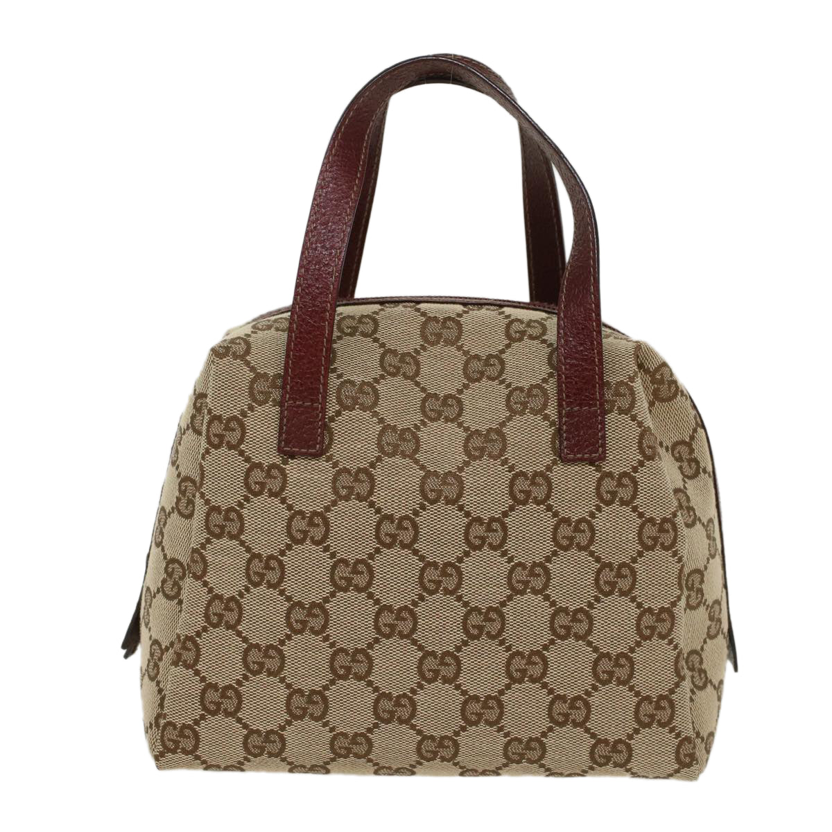 GUCCI GG Canvas Hand Bag Beige 124542 ep1411