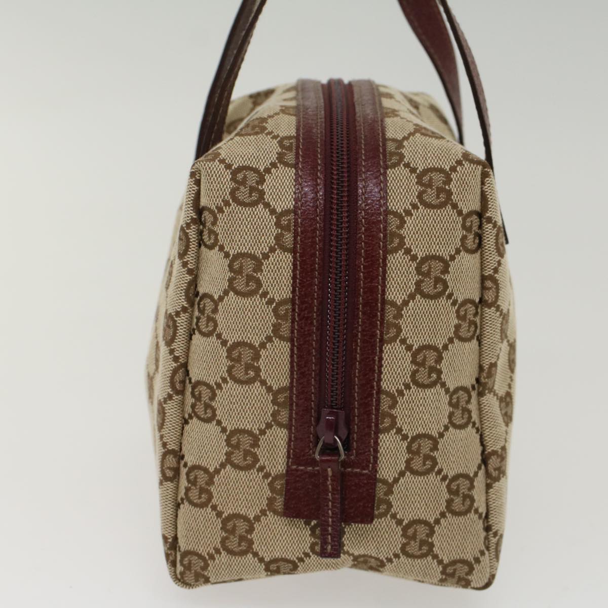 GUCCI GG Canvas Hand Bag Beige 124542 ep1411