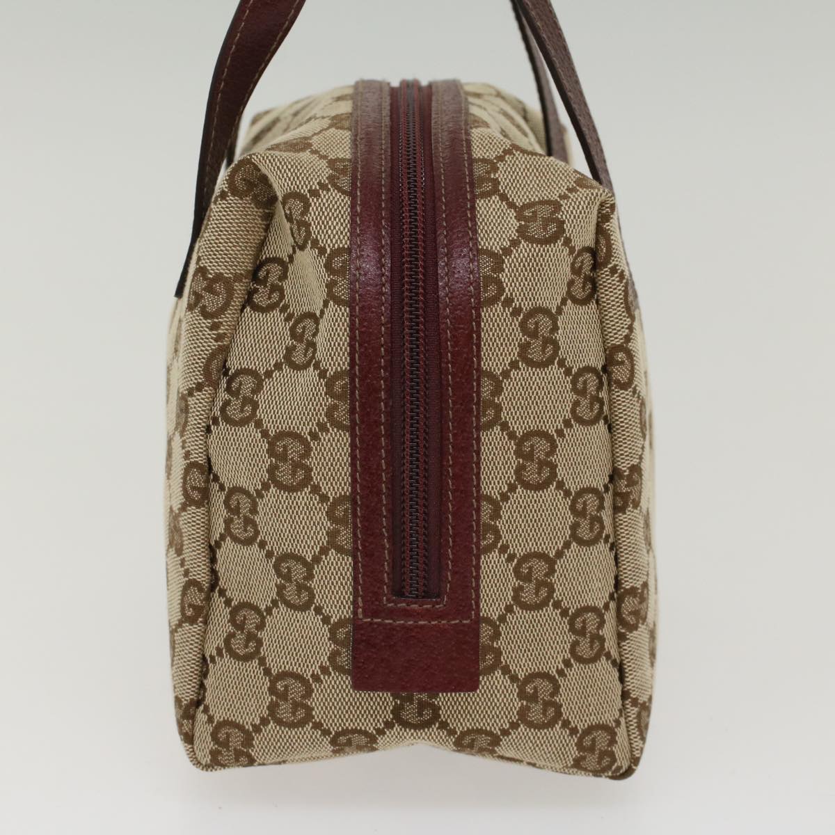GUCCI GG Canvas Hand Bag Beige 124542 ep1411