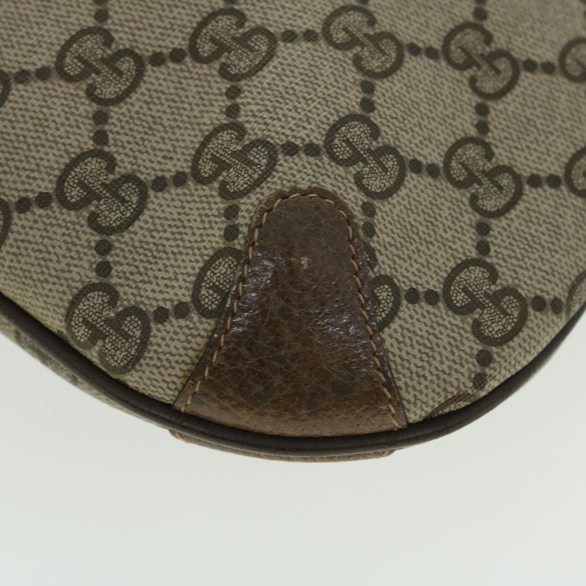 GUCCI GG Canvas Web Sherry Line Shoulder Bag Beige Red 904 02 026 ep1431