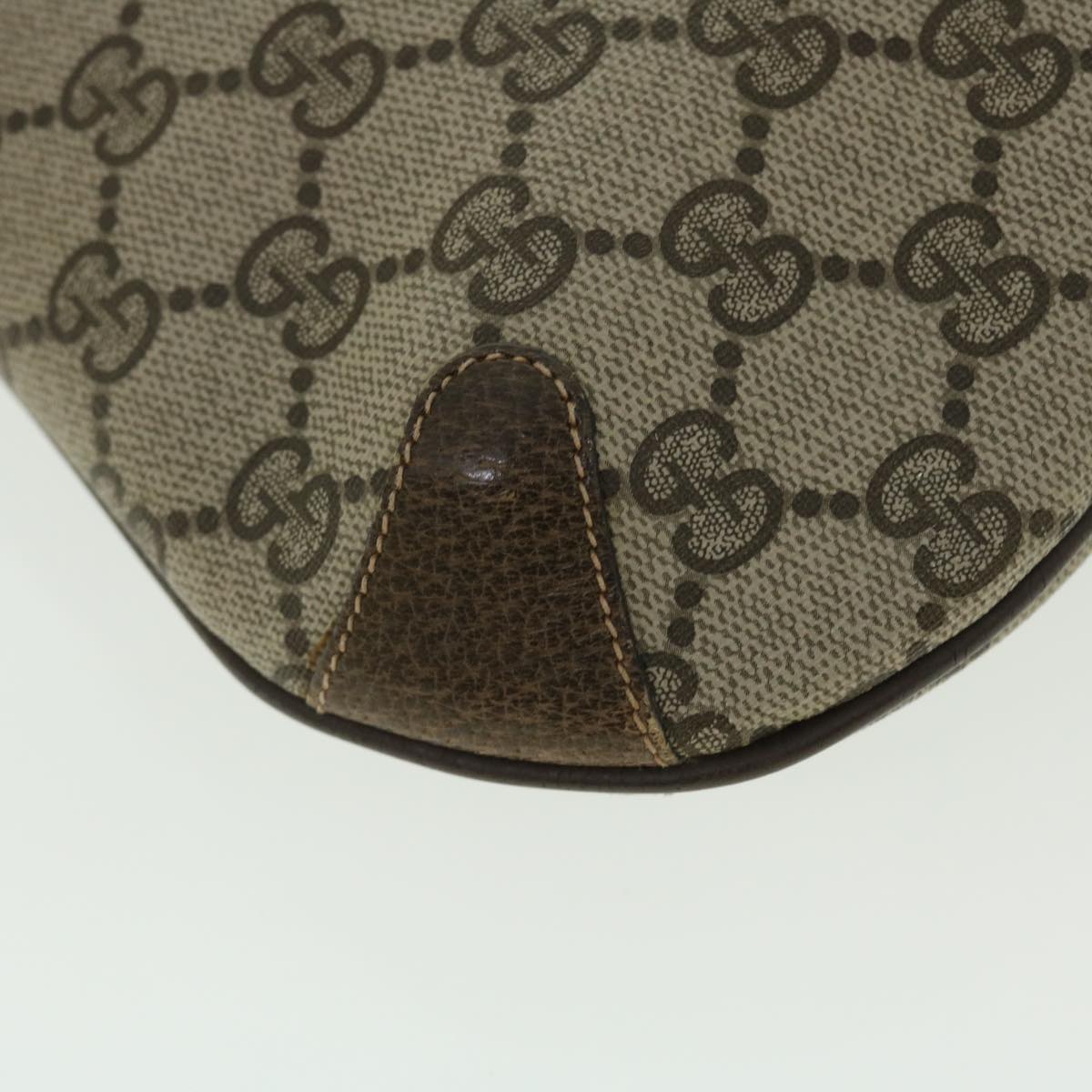 GUCCI GG Canvas Web Sherry Line Shoulder Bag Beige Red 904 02 026 ep1431