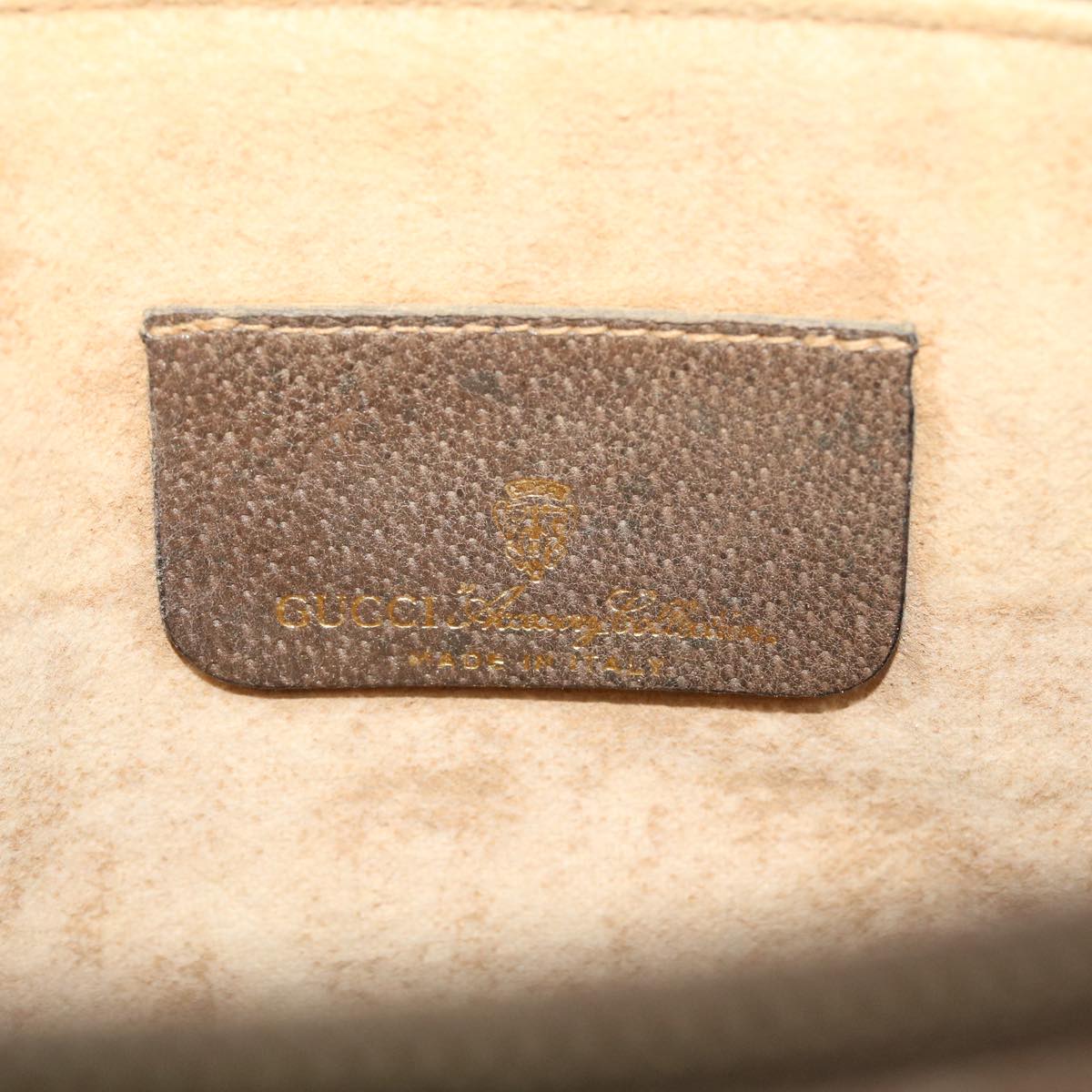 GUCCI GG Canvas Web Sherry Line Shoulder Bag Beige Red 904 02 026 ep1431