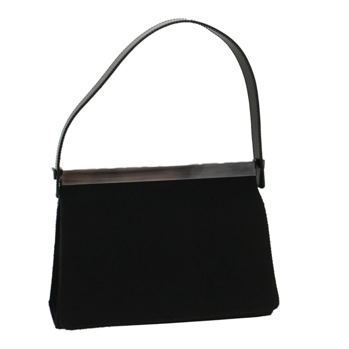 GUCCI Shoulder Bag Canvas Black 001•1928 002053 ep1446