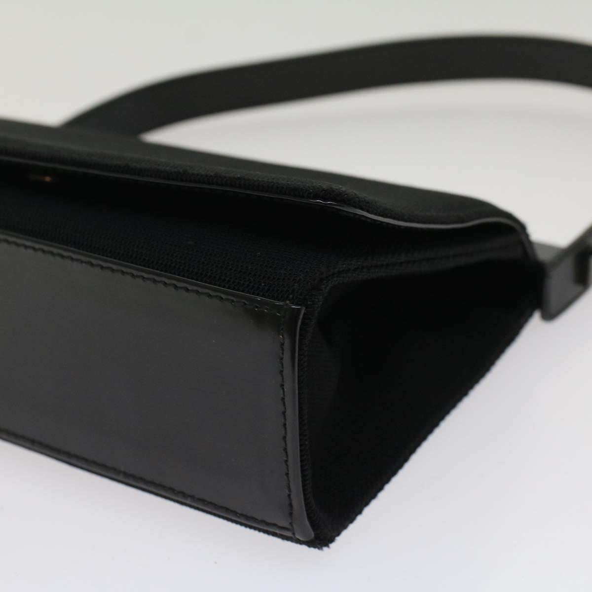 GUCCI Shoulder Bag Canvas Black 001•1928 002053 ep1446