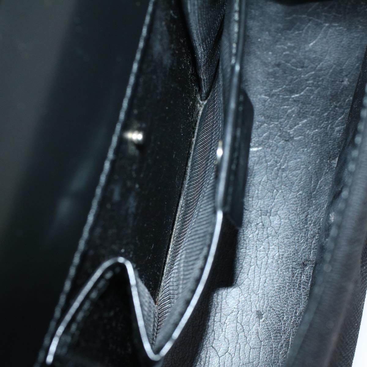 GUCCI Shoulder Bag Canvas Black 001•1928 002053 ep1446