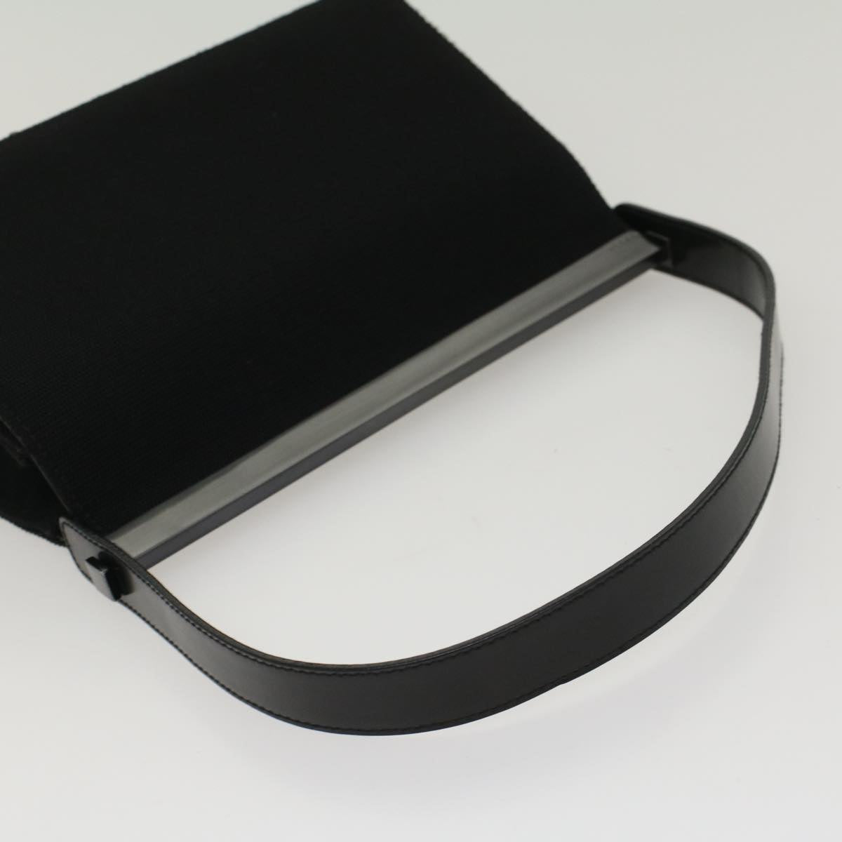 GUCCI Shoulder Bag Canvas Black 001•1928 002053 ep1446