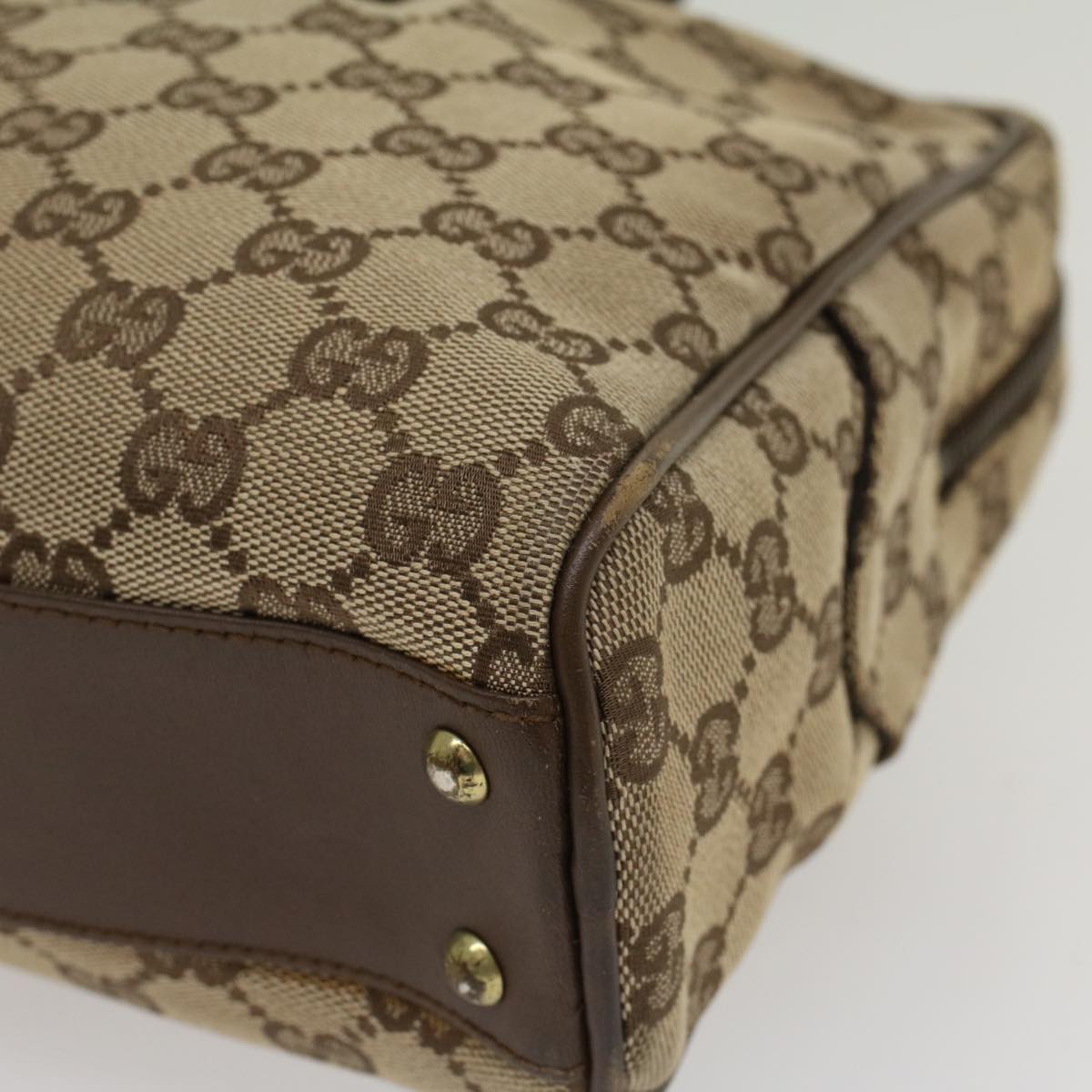GUCCI GG Canvas Shoulder Bag Beige Brown 90674 ep1460
