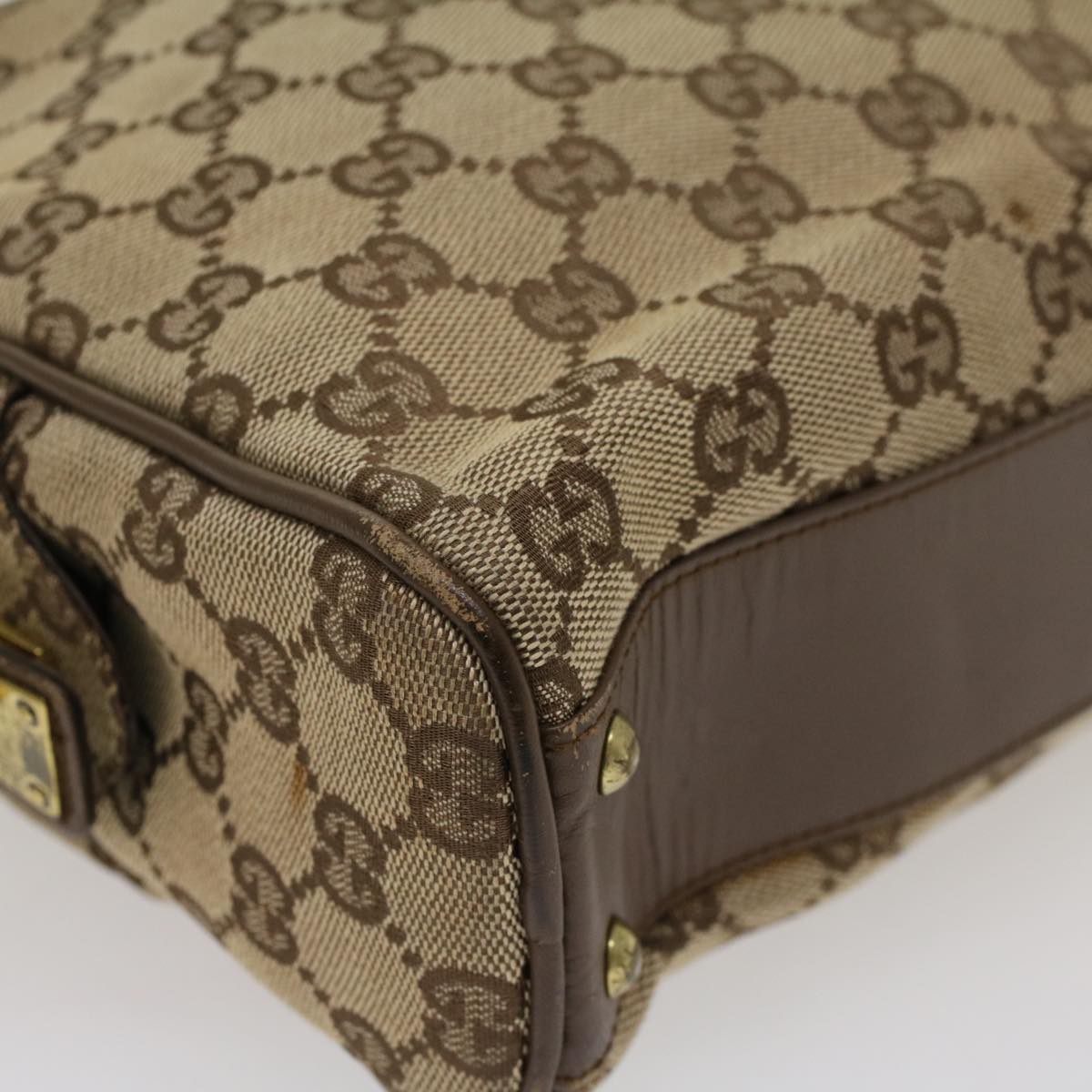 GUCCI GG Canvas Shoulder Bag Beige Brown 90674 ep1460