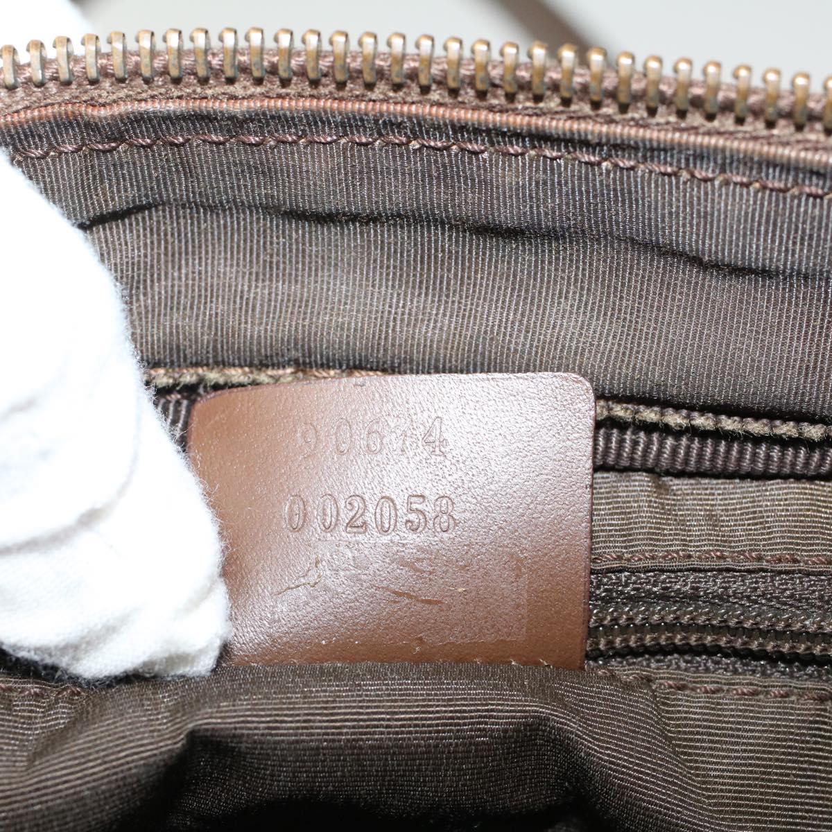GUCCI GG Canvas Shoulder Bag Beige Brown 90674 ep1460