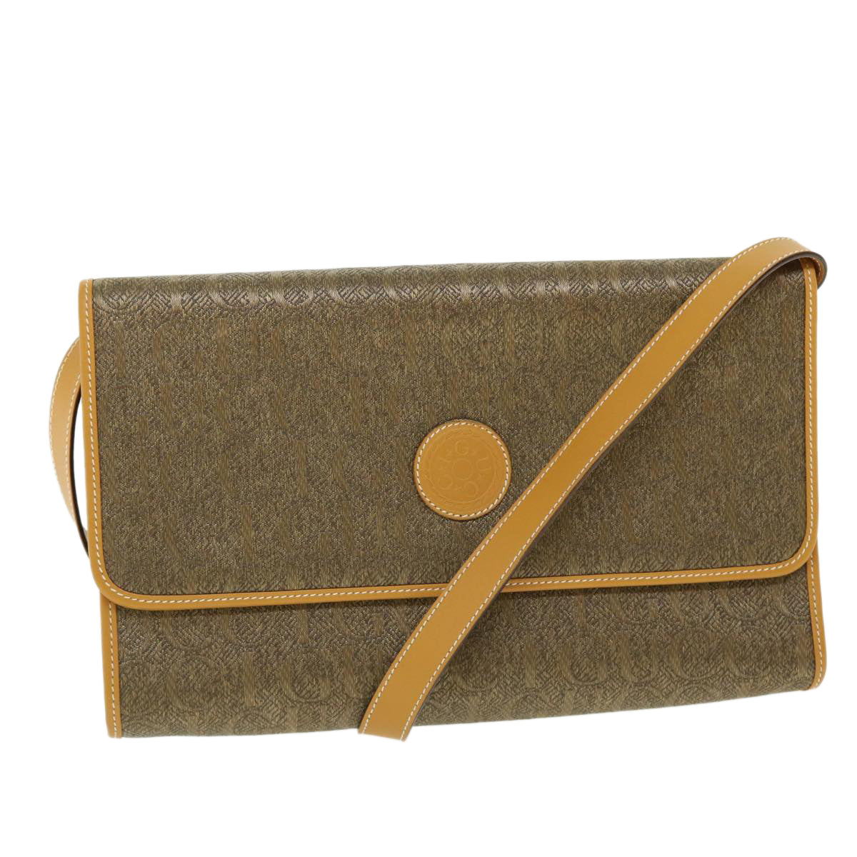 GUCCI Shoulder Bag Canvas Brown 004 115 0289 ep1470