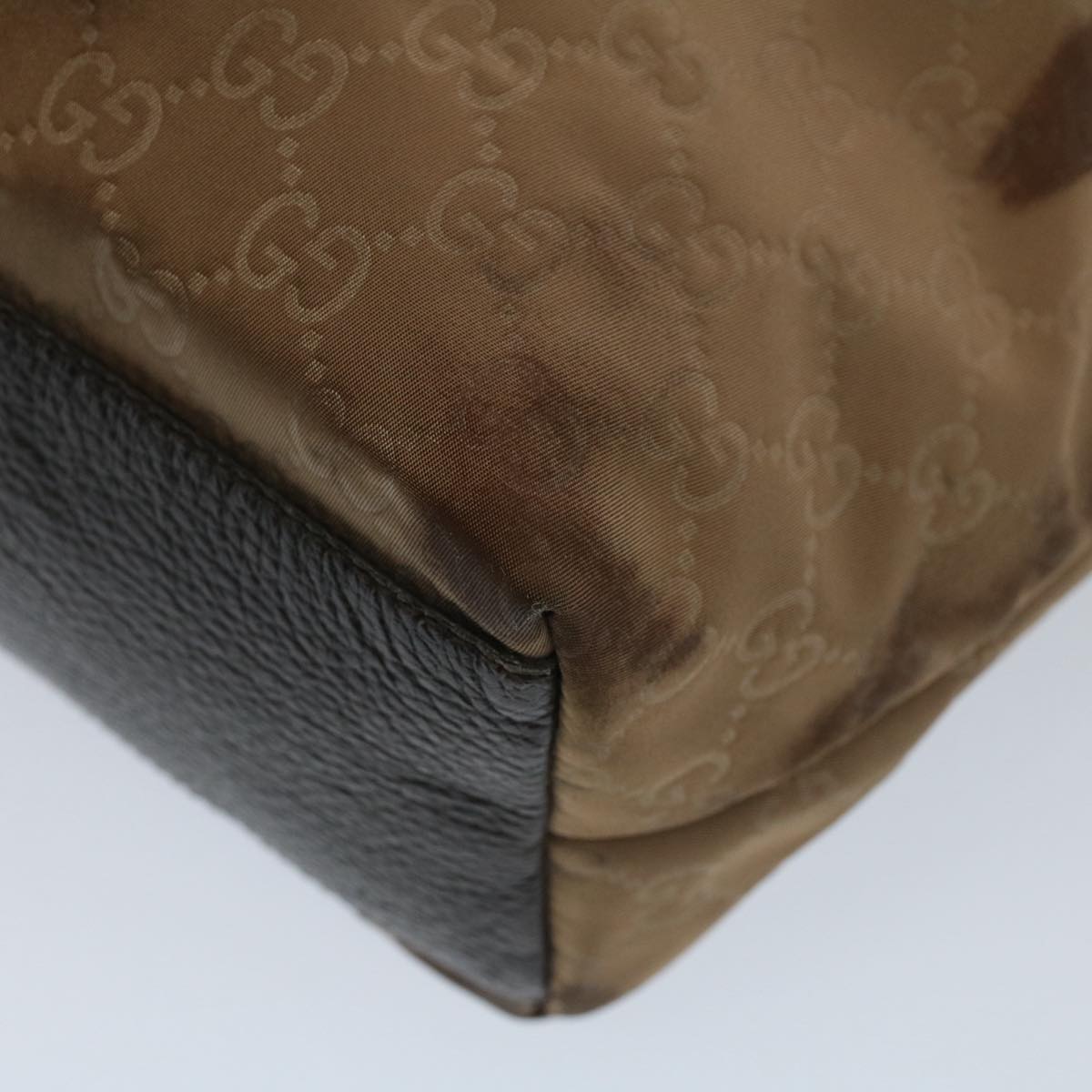 GUCCI GG Canvas Tote Bag Brown 211525 ep1487