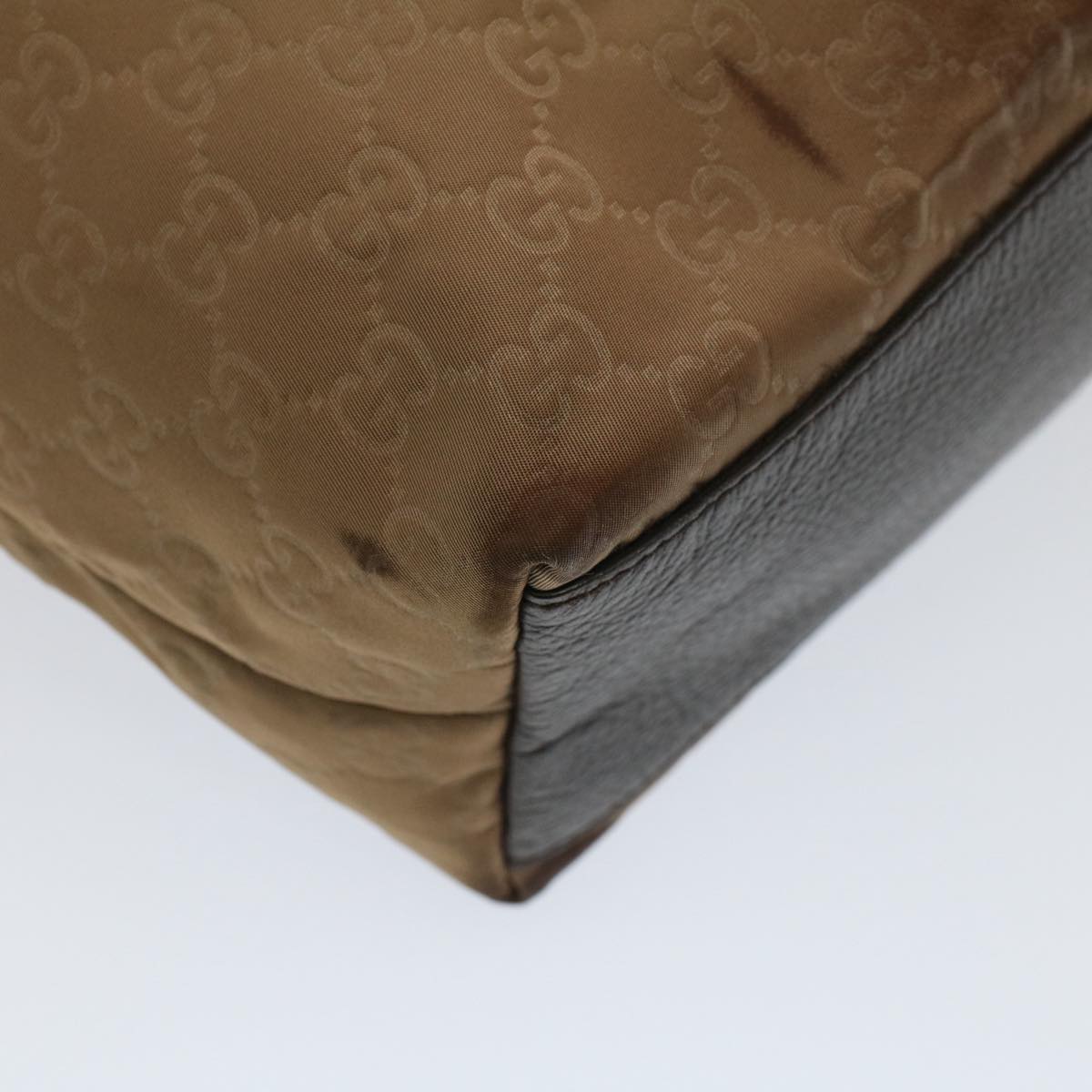 GUCCI GG Canvas Tote Bag Brown 211525 ep1487