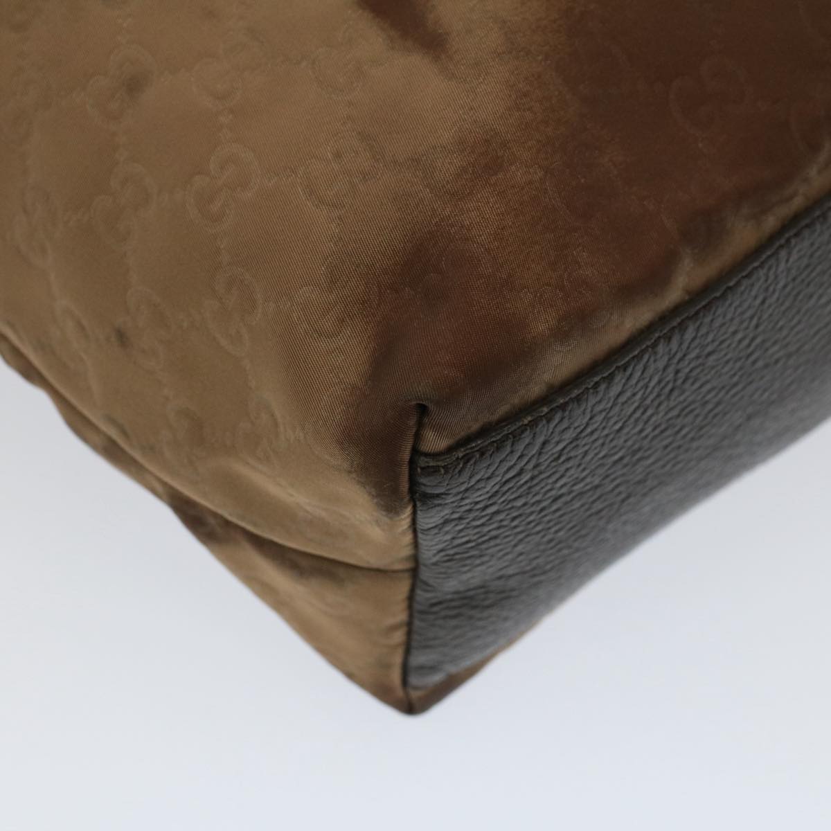 GUCCI GG Canvas Tote Bag Brown 211525 ep1487
