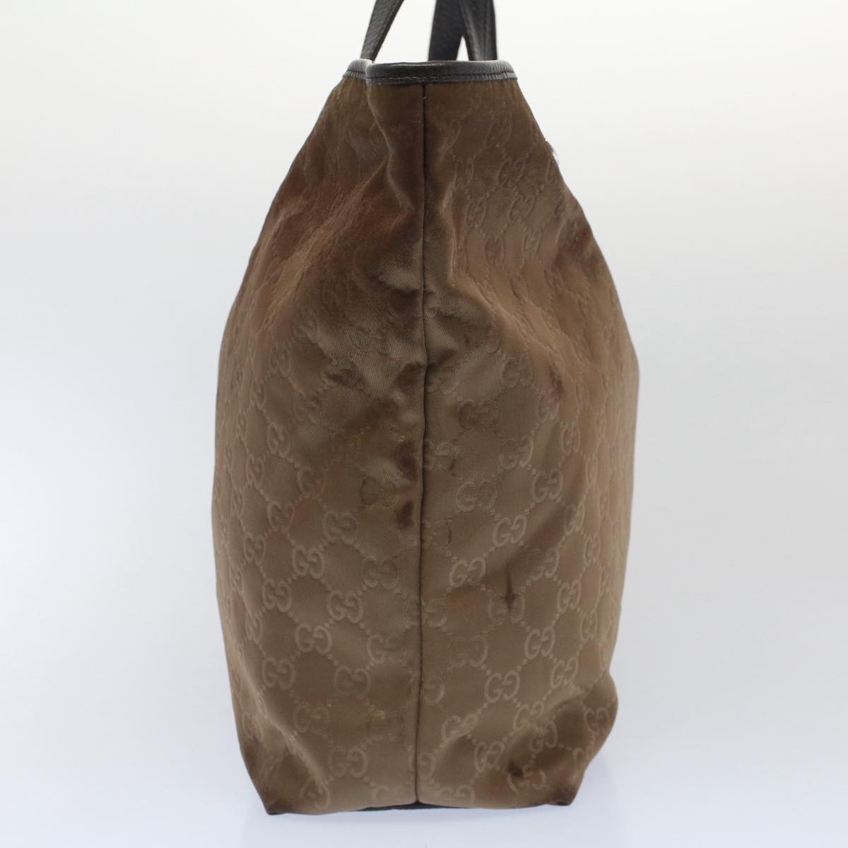 GUCCI GG Canvas Tote Bag Brown 211525 ep1487