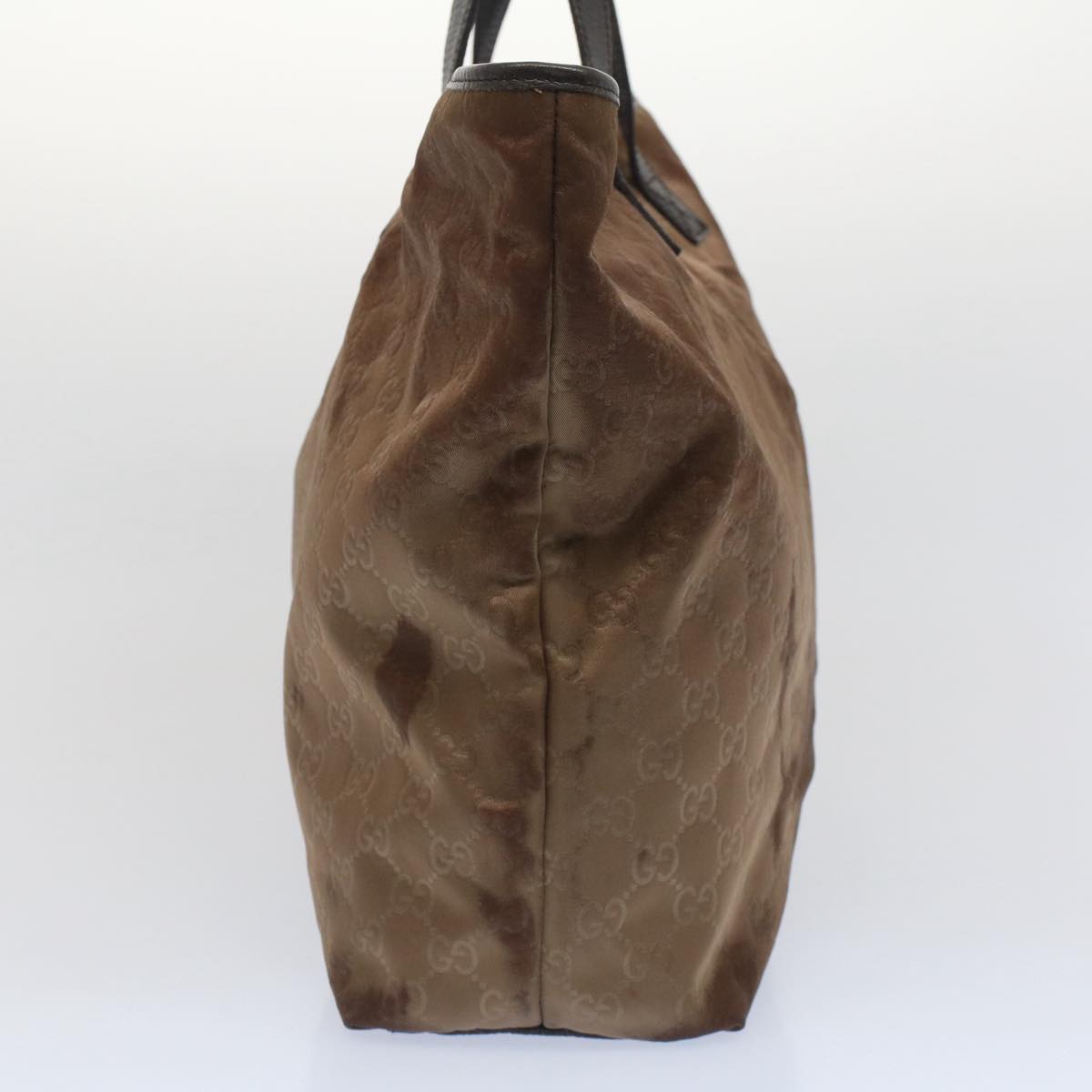 GUCCI GG Canvas Tote Bag Brown 211525 ep1487