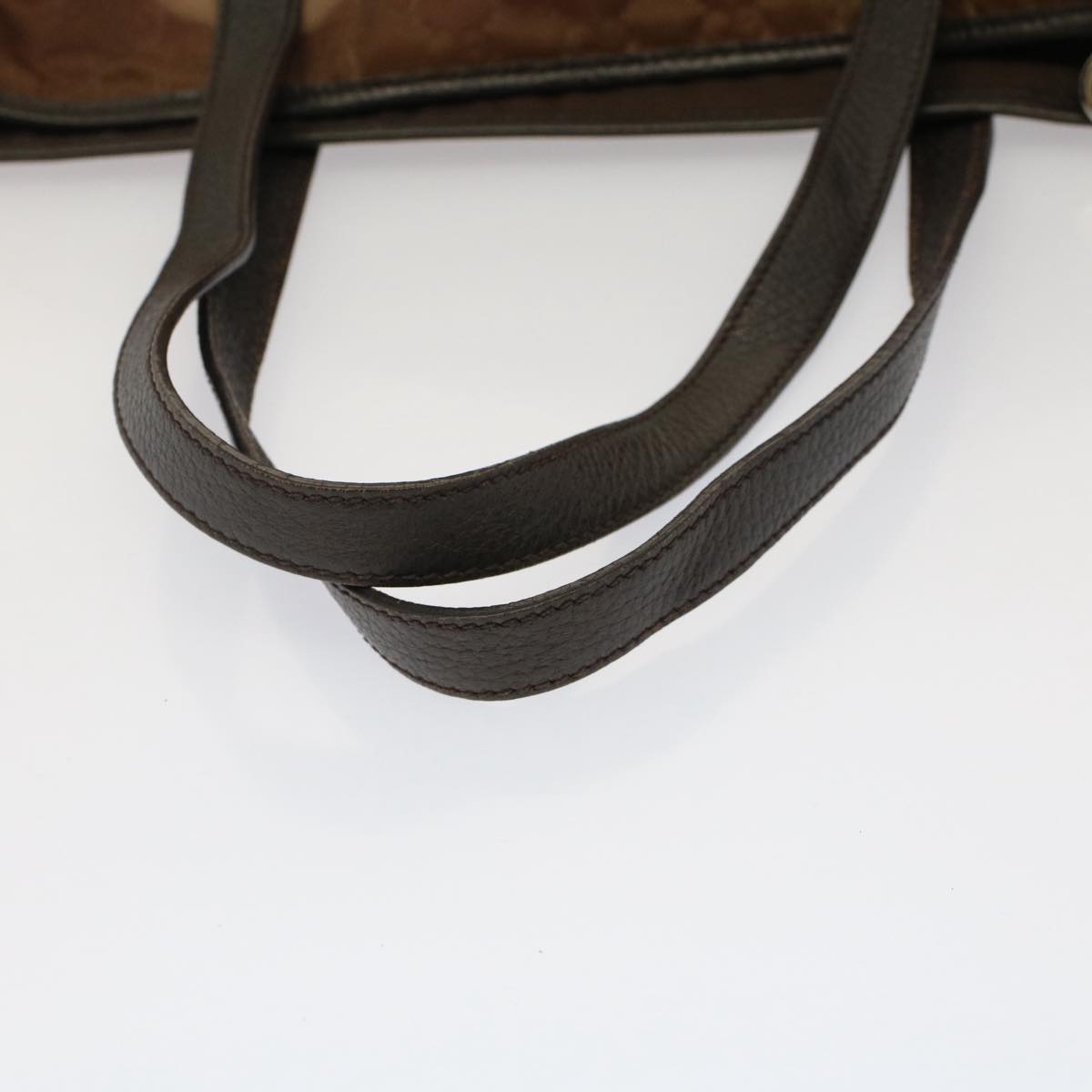 GUCCI GG Canvas Tote Bag Brown 211525 ep1487