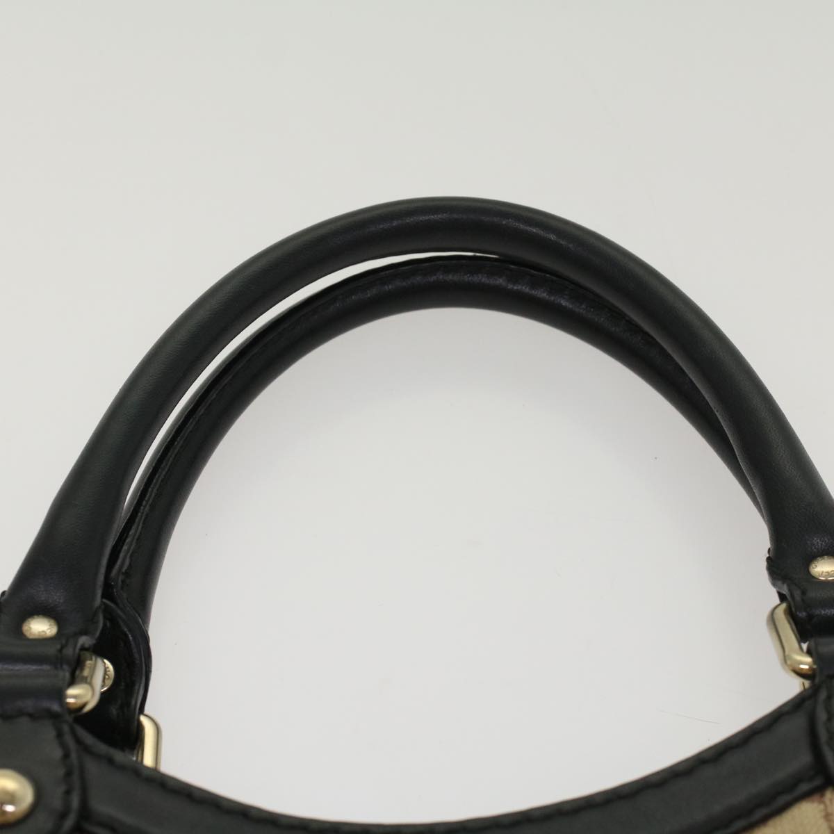 GUCCI Diamante Shoulder Bag Canvas Leather Beige 211944 ep1506