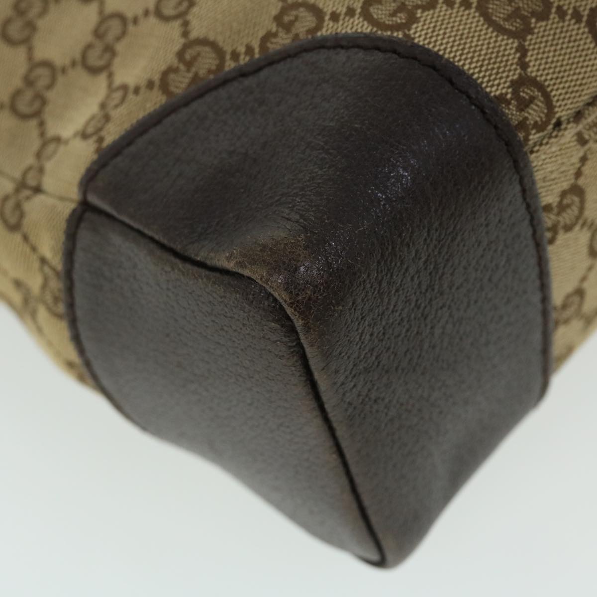 GUCCI GG Canvas Shoulder Bag Beige Brown 110054 ep1545