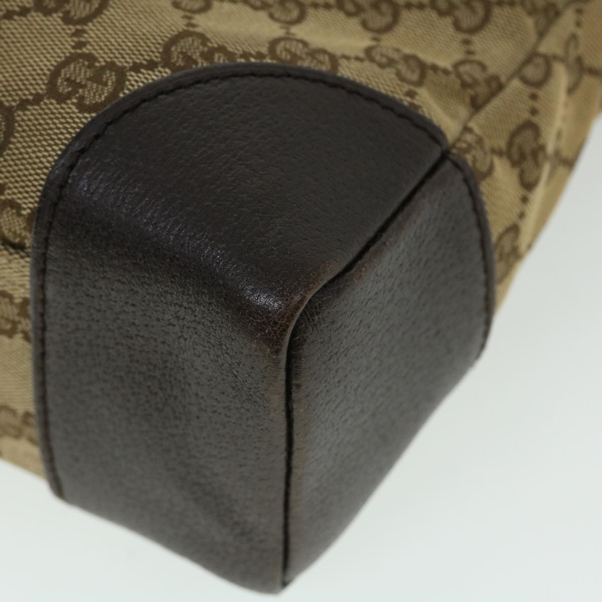 GUCCI GG Canvas Shoulder Bag Beige Brown 110054 ep1545