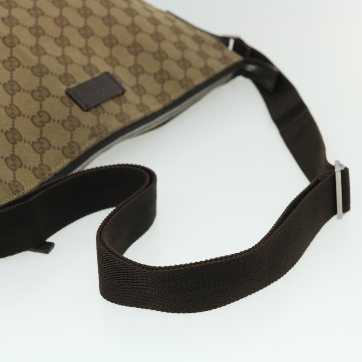 GUCCI GG Canvas Shoulder Bag Beige Brown 110054 ep1545