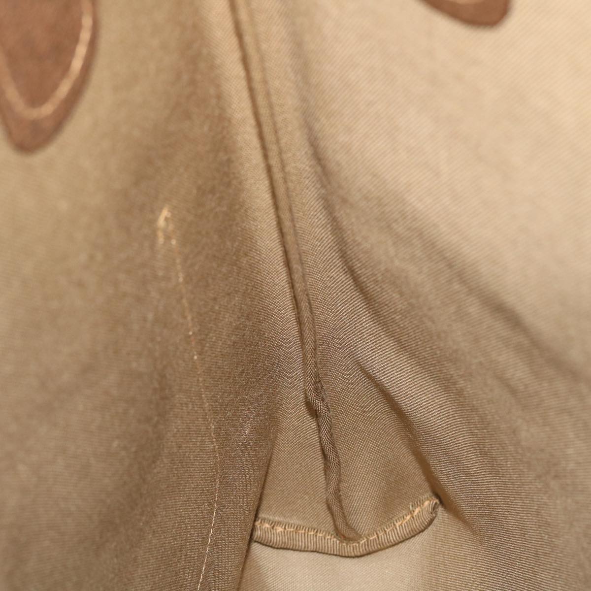 GUCCI GG Canvas Web Sherry Line Tote Bag PVC Leather Beige 40 02 003 ep1554
