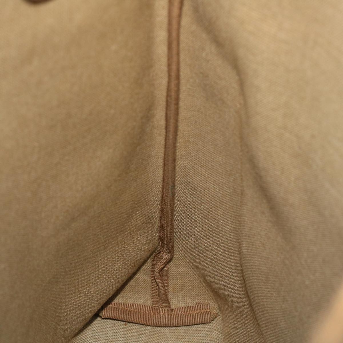 GUCCI GG Canvas Web Sherry Line Tote Bag PVC Leather Beige 39 02 003 ep1555