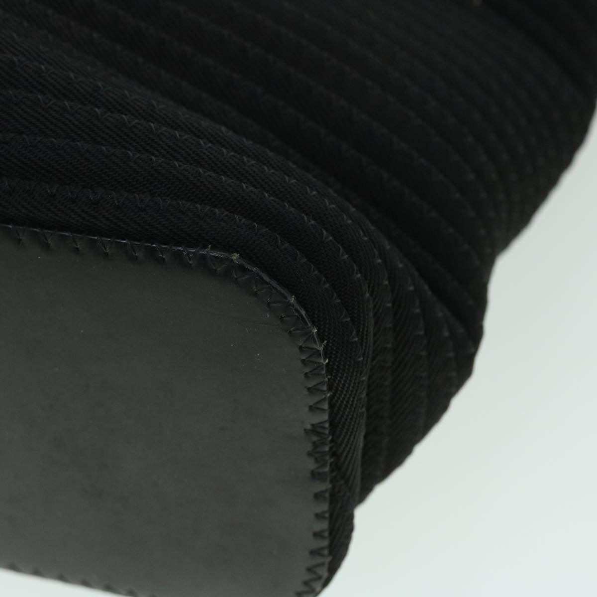 GUCCI Bamboo Hand Bag Canvas Black ep1561