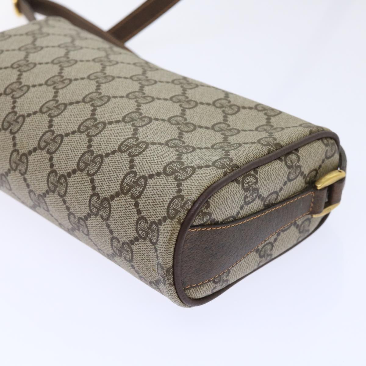 GUCCI GG Canvas Web Sherry Line Shoulder Bag Beige Red 89 02 018 ep1563