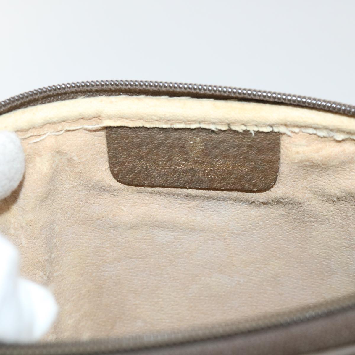 GUCCI GG Canvas Shoulder Bag PVC Leather Beige 97 02 068 ep1569