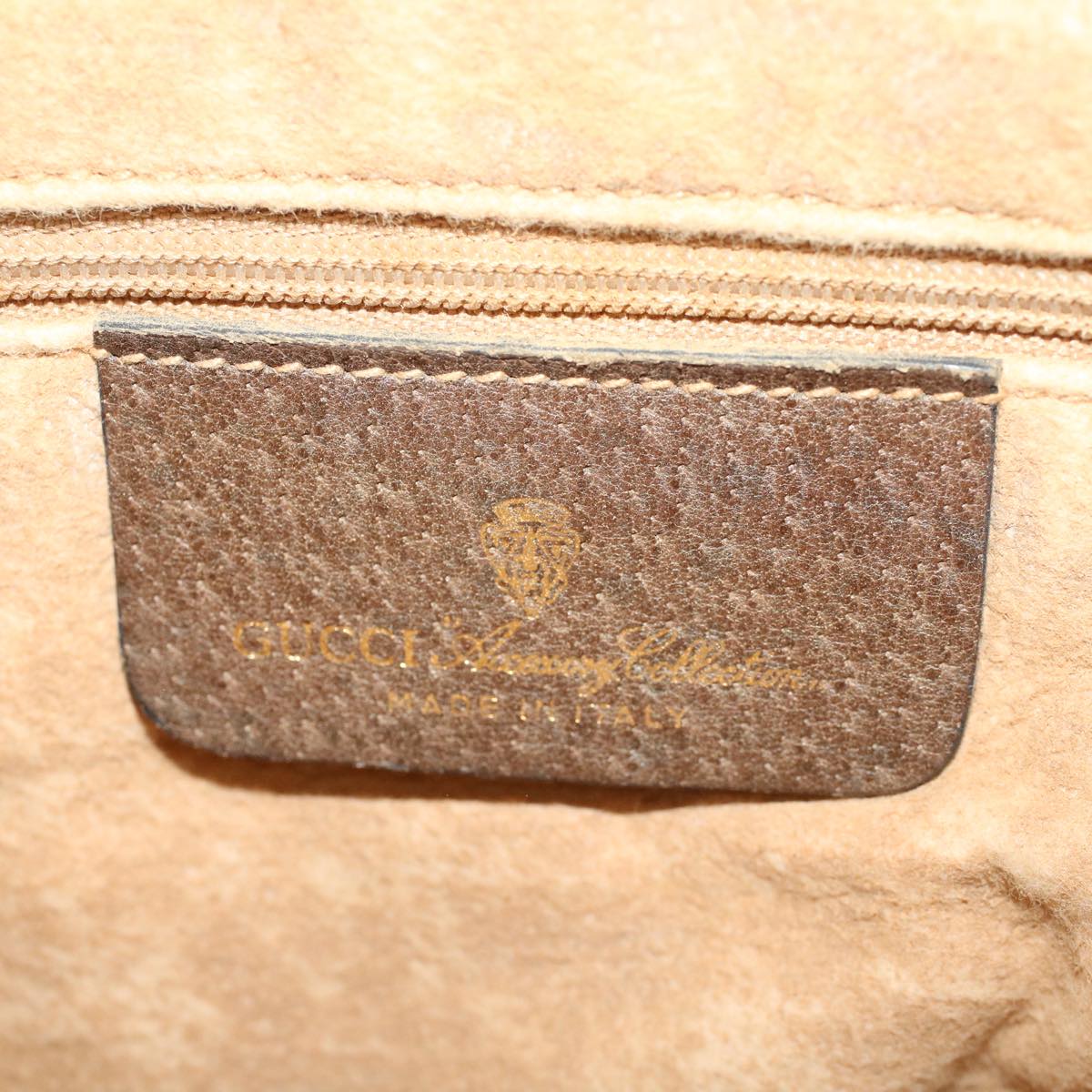 GUCCI GG Canvas Web Sherry Line Shoulder Bag Beige Red Green ep1575