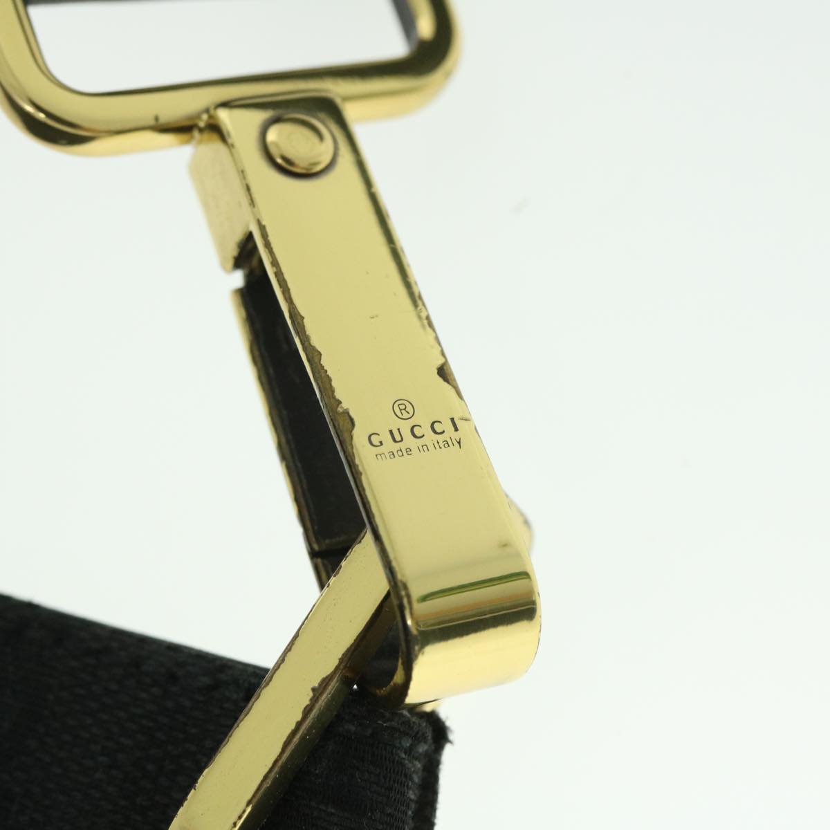 GUCCI GG Canvas Shoulder Bag Black 91761 ep1584