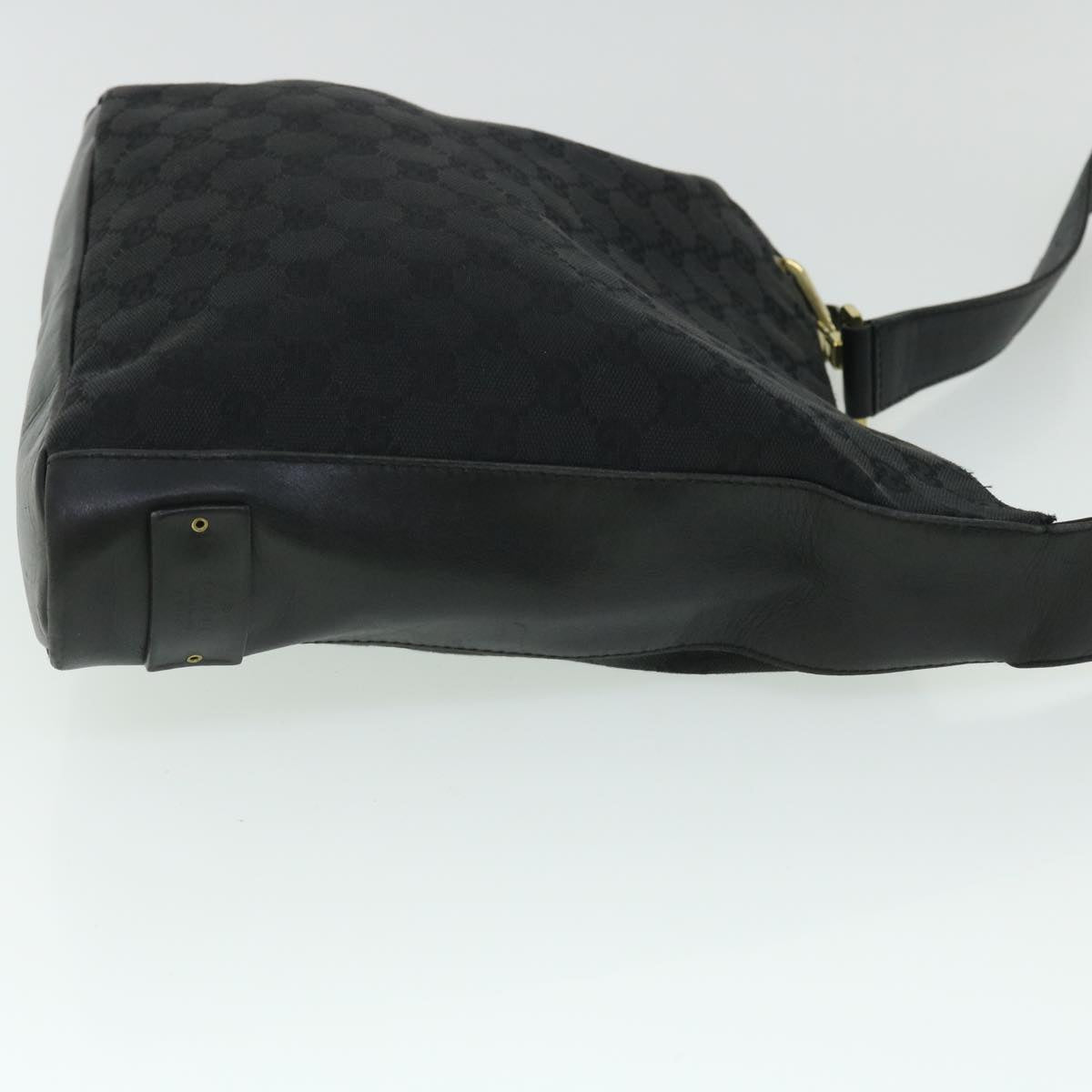 GUCCI GG Canvas Shoulder Bag Black 91761 ep1584