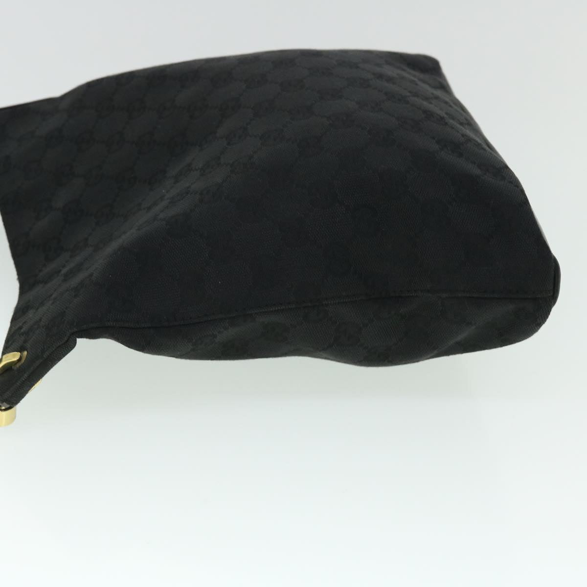 GUCCI GG Canvas Shoulder Bag Black 91761 ep1584