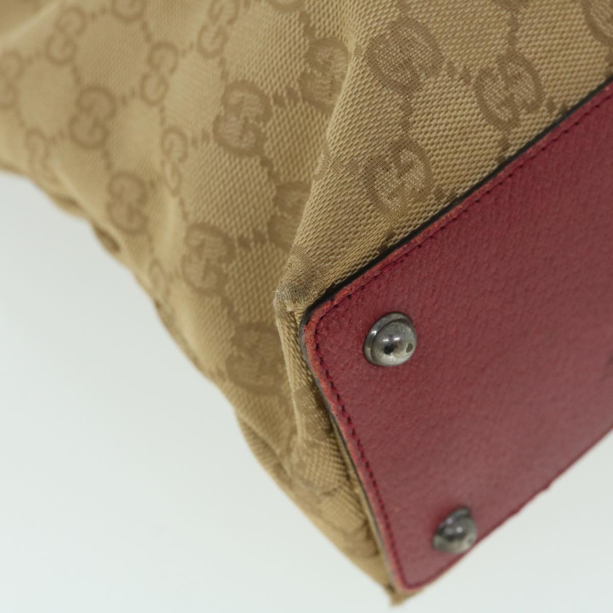 GUCCI GG Canvas Tote Bag Beige 120837 ep1594
