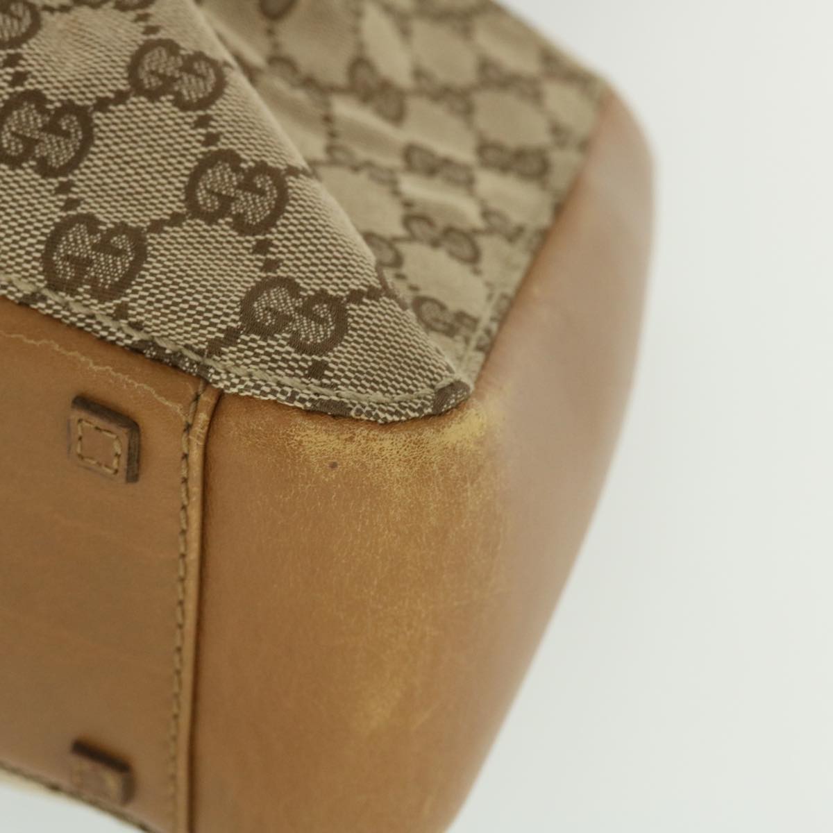 GUCCI GG Canvas Shoulder Bag Beige 94898 ep1608