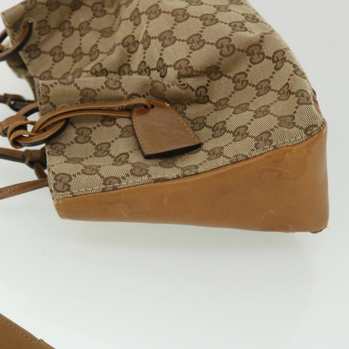 GUCCI GG Canvas Shoulder Bag Beige 94898 ep1608