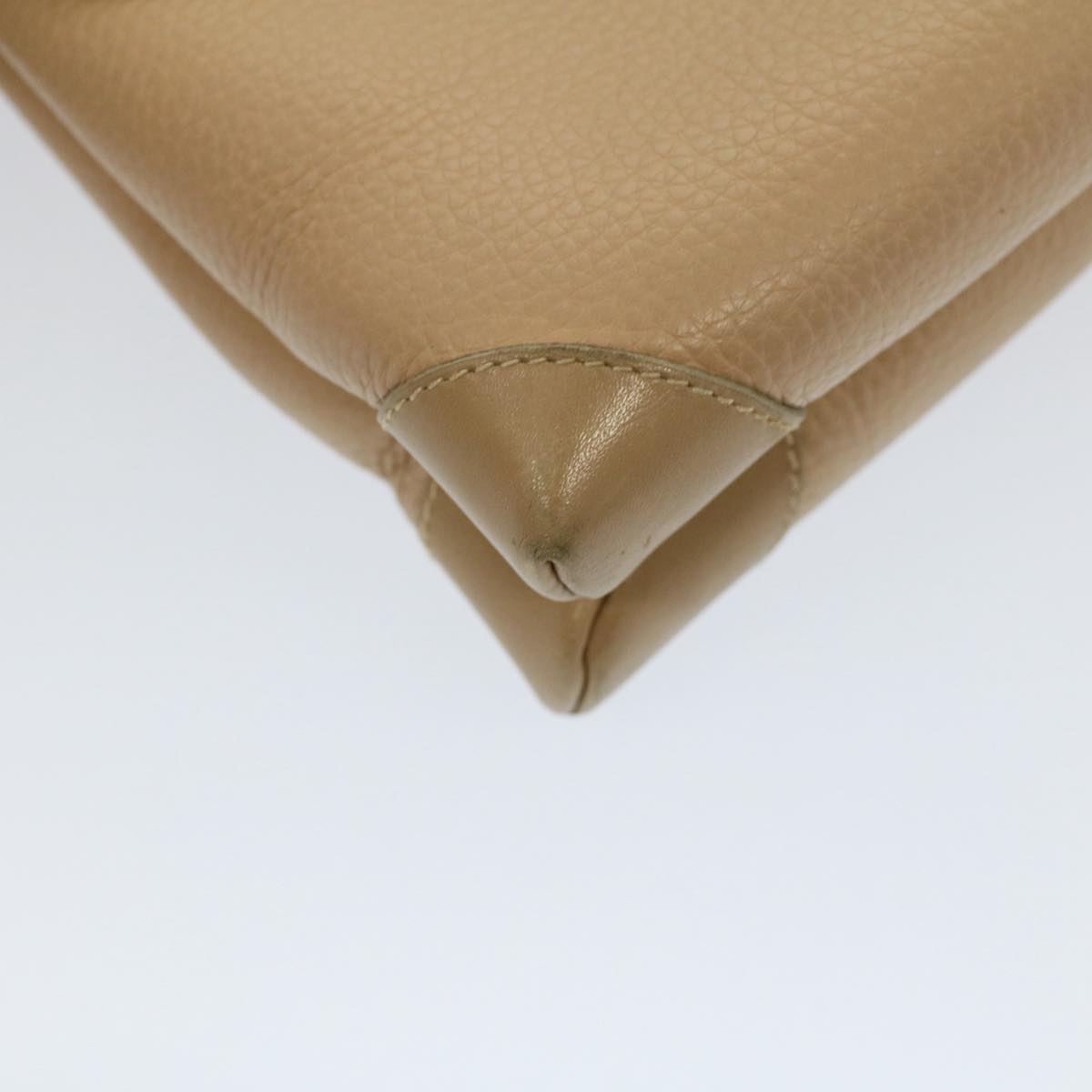 GUCCI Shoulder Bag Leather Beige ep1610