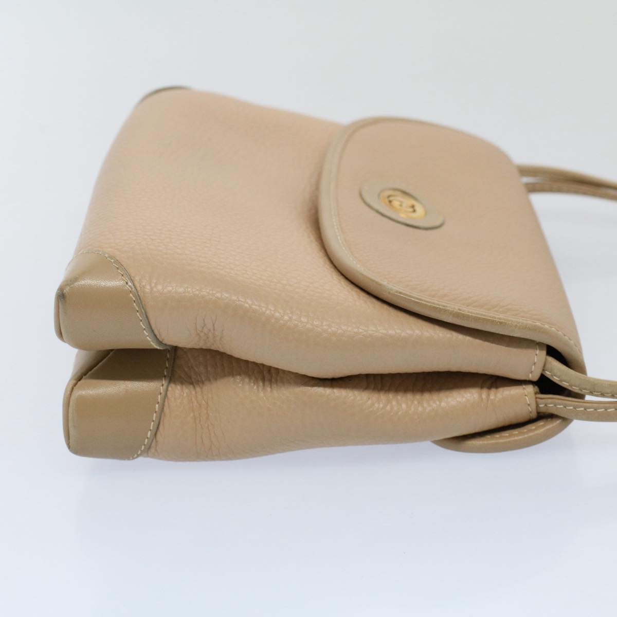 GUCCI Shoulder Bag Leather Beige ep1610