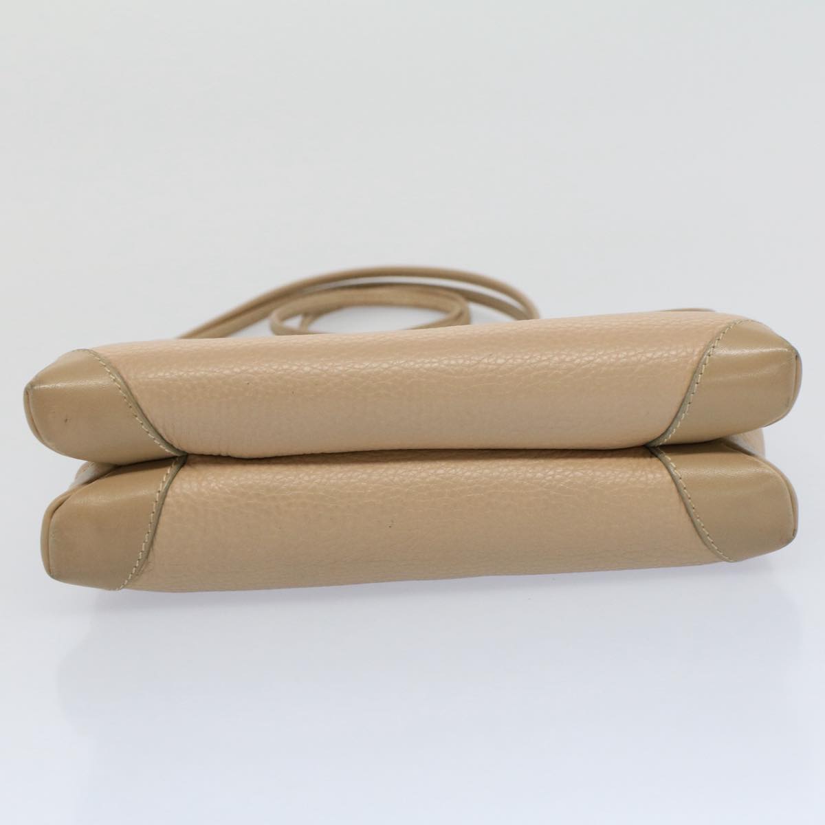 GUCCI Shoulder Bag Leather Beige ep1610