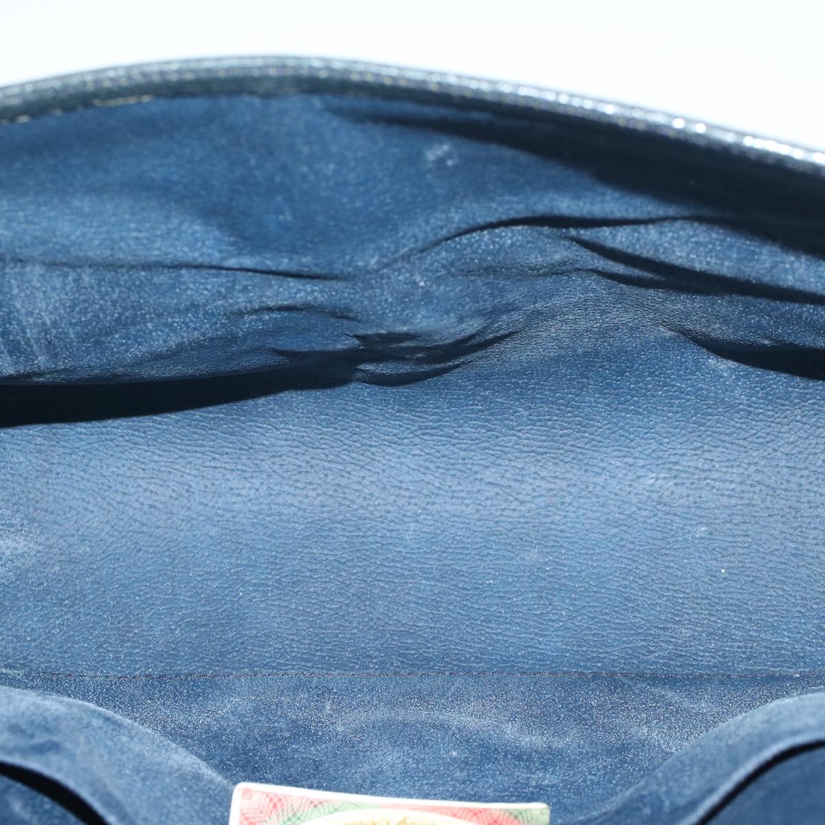 GUCCI GG Canvas Sherry Line Clutch Bag Gray Red Navy 89 01 030 ep1612