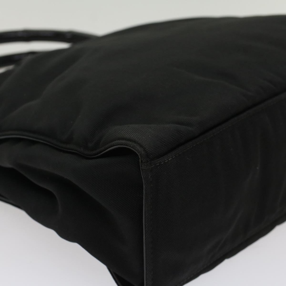 GUCCI Bamboo Hand Bag Canvas Black 002 1016 ep1617