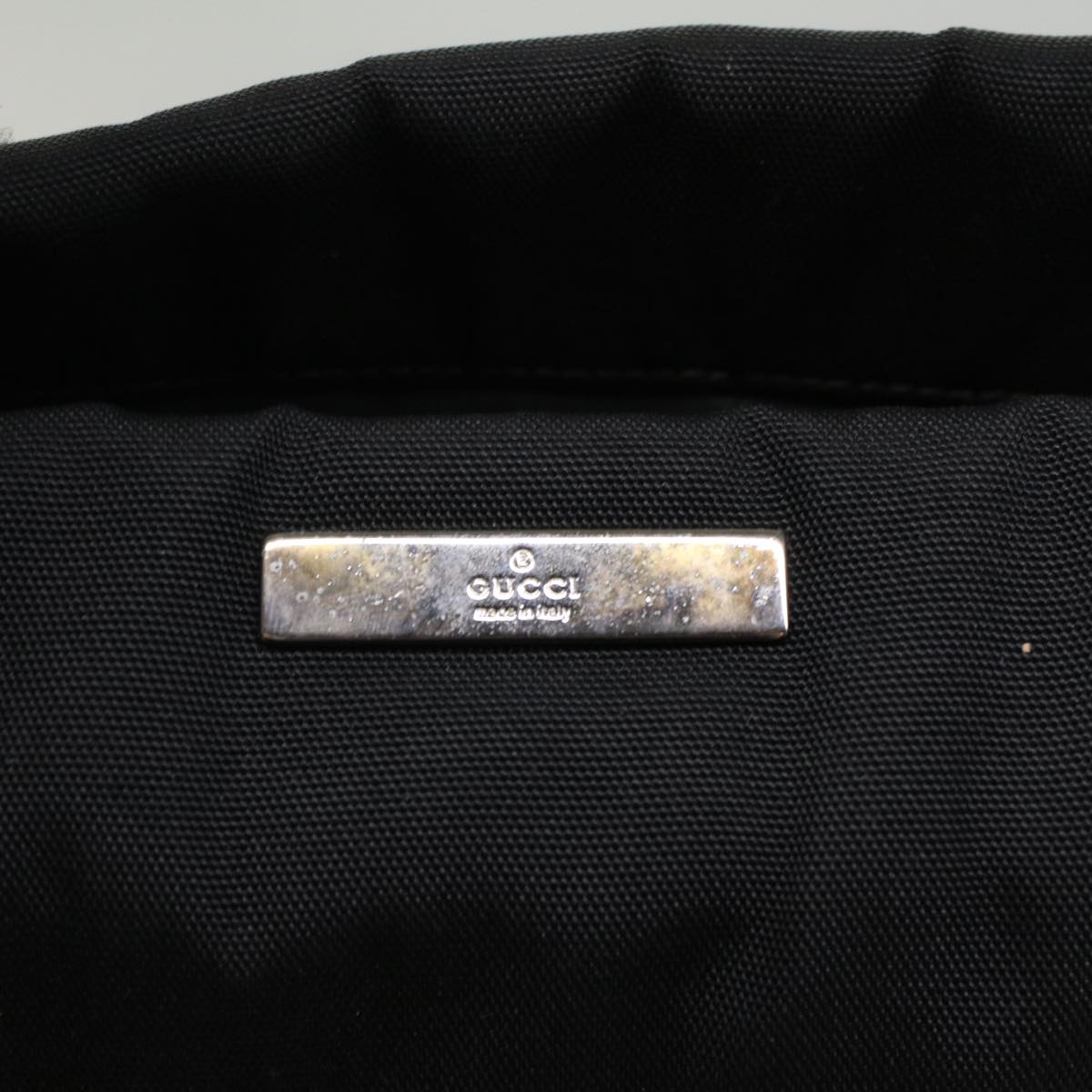 GUCCI Bamboo Hand Bag Canvas Black 002 1016 ep1617