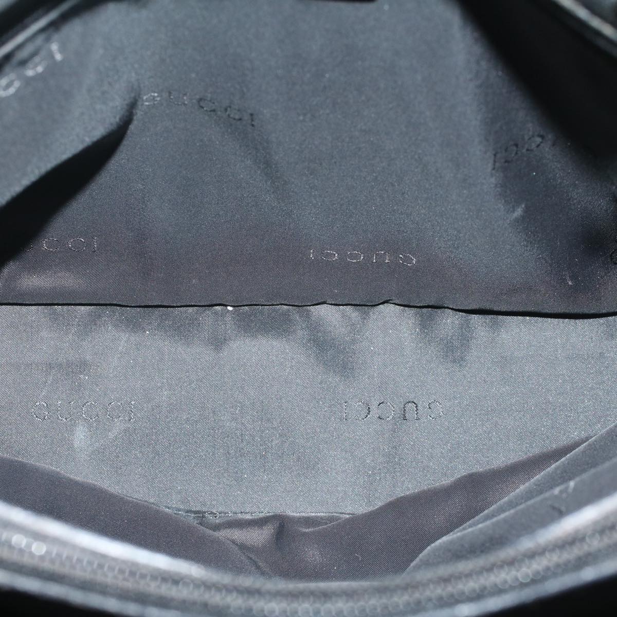 GUCCI Bamboo Hand Bag Canvas Black 002 1016 ep1617