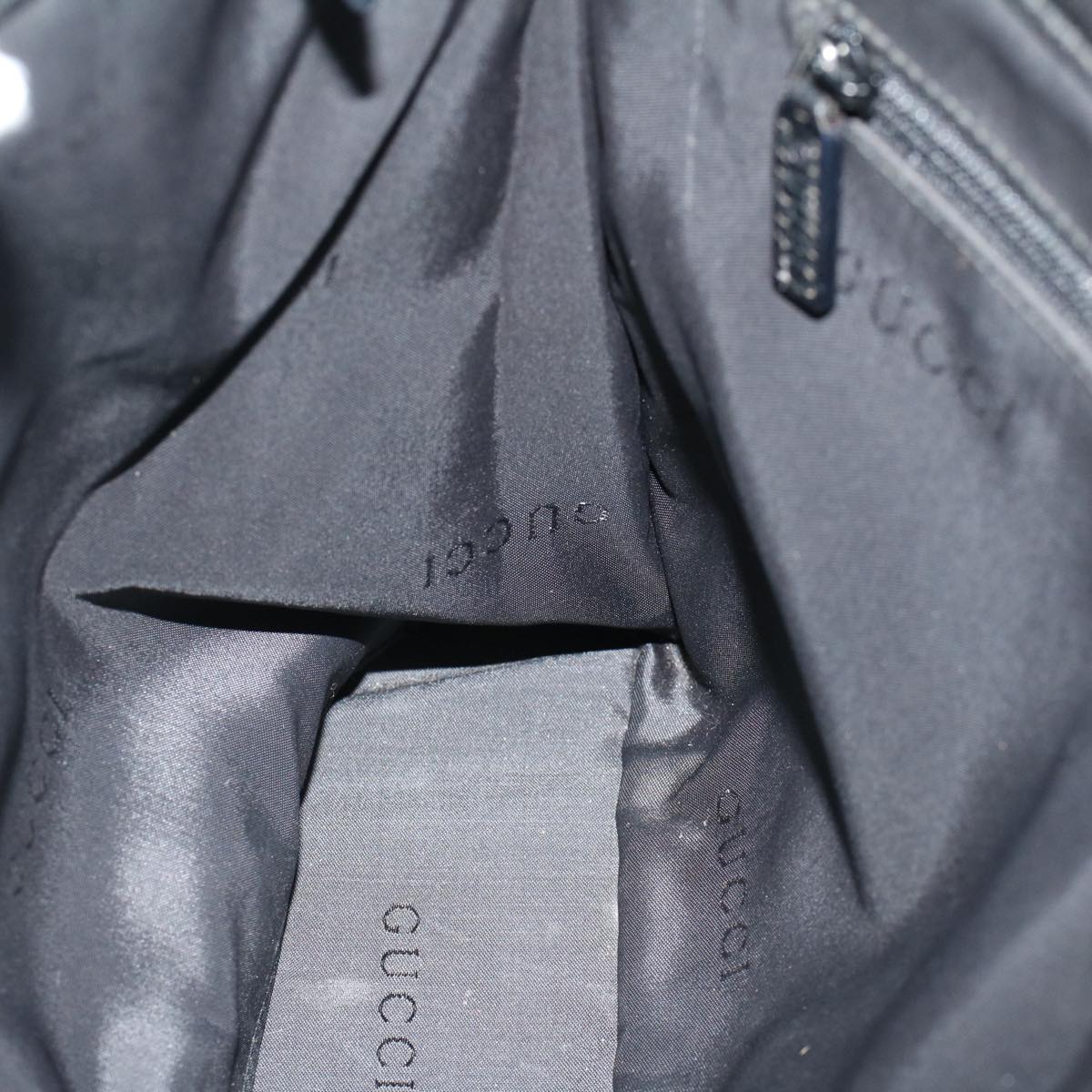 GUCCI Bamboo Hand Bag Canvas Black 002 1016 ep1617