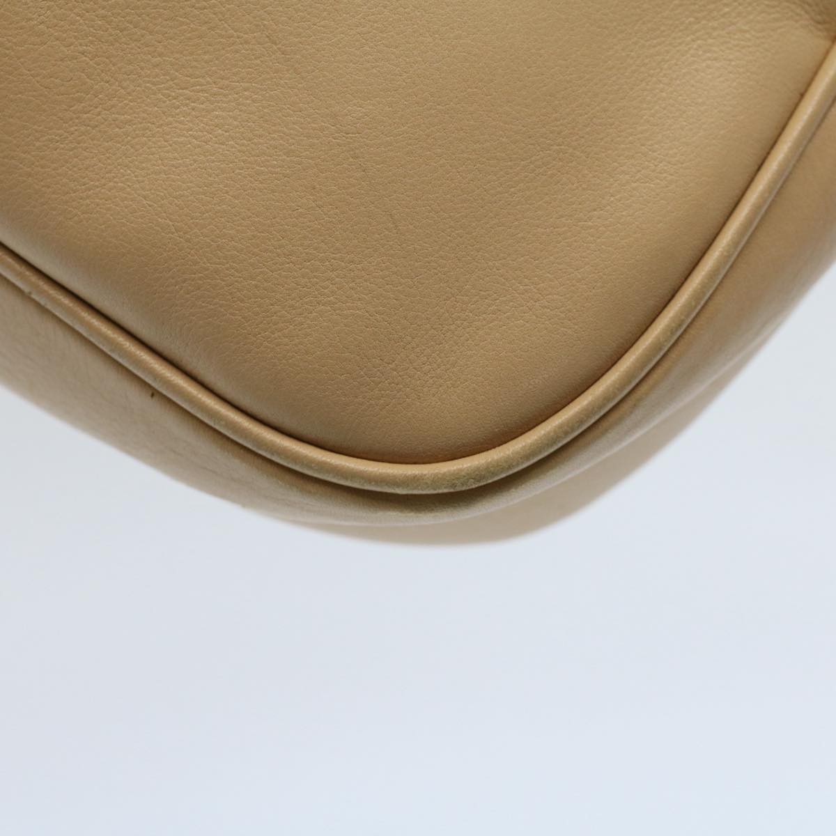GUCCI Bamboo Shoulder Bag Leather Beige 001 3865 ep1627
