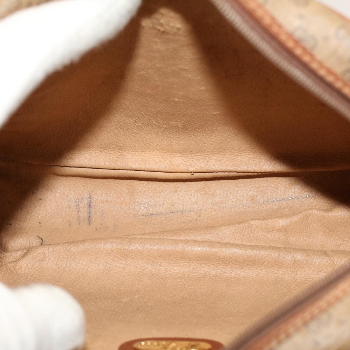 GUCCI Micro GG Canvas Web Sherry Line Shoulder Bag Beige Red 007 904 ep1647