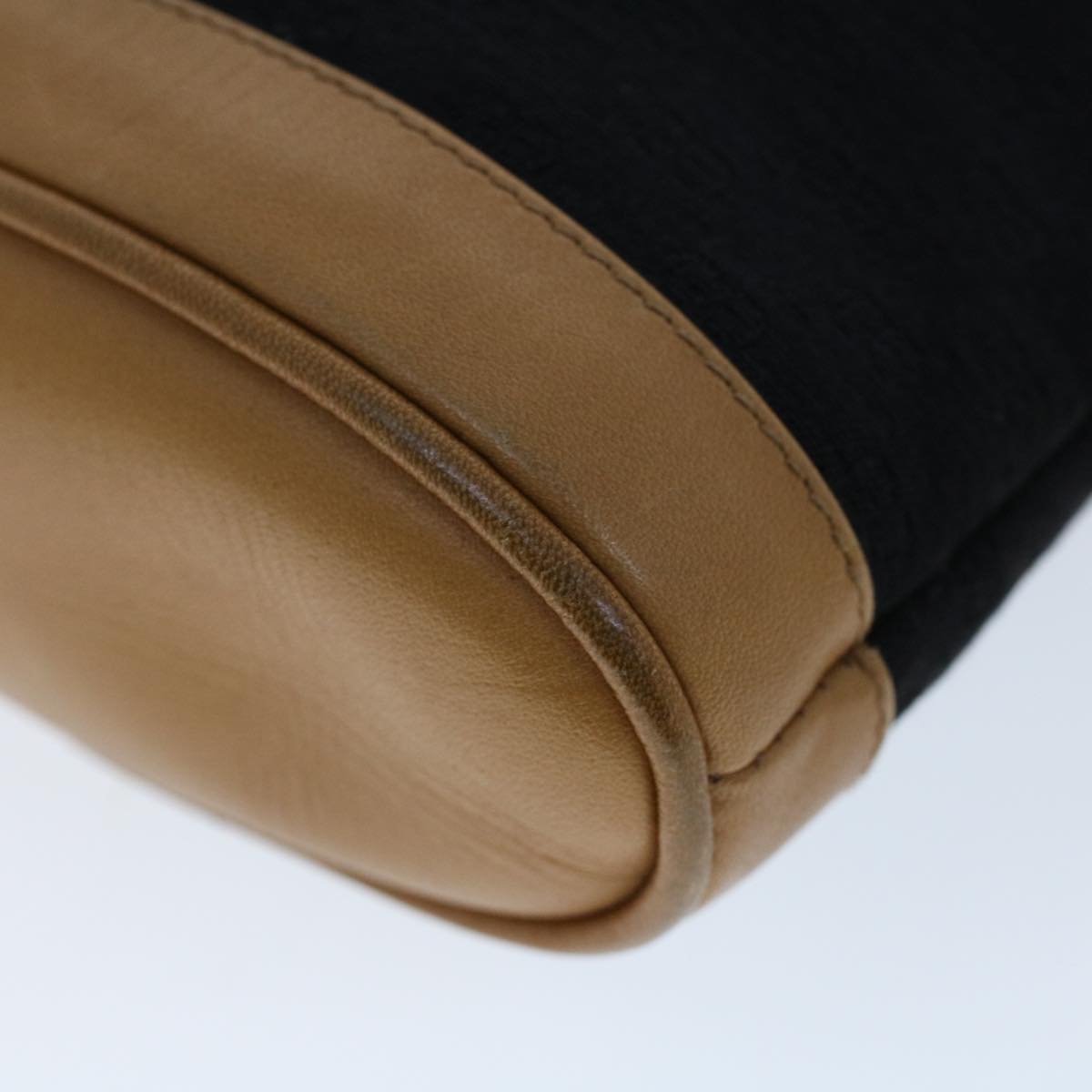 GUCCI Micro GG Canvas Shoulder Bag Black Brown 001 261 0952 ep1658